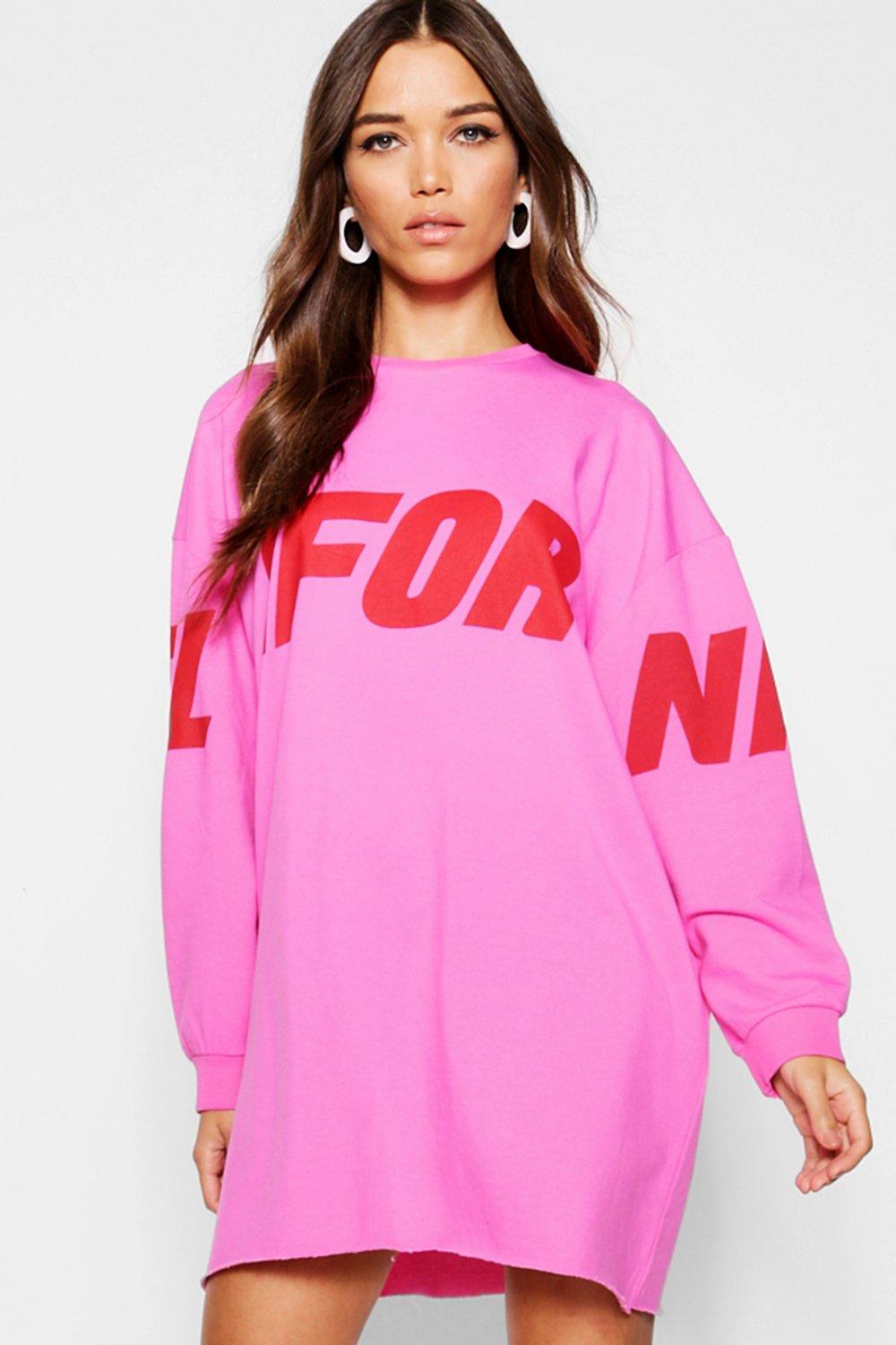 boohoo hoodie dress