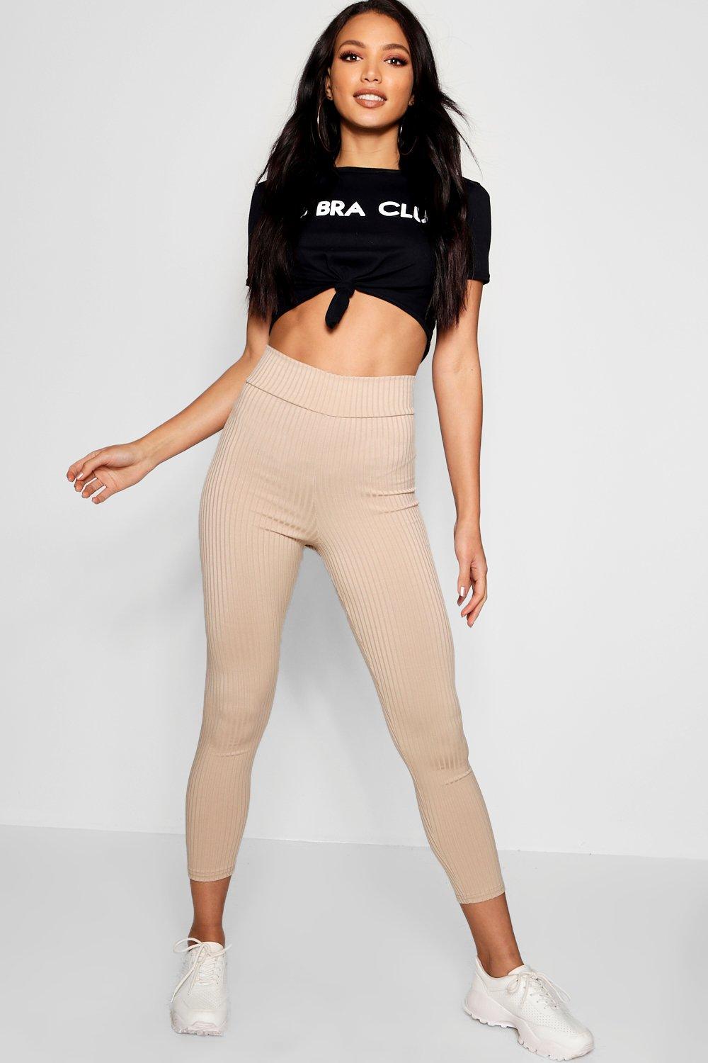 Basic Jumbo Ribbed High Waisted Leggings