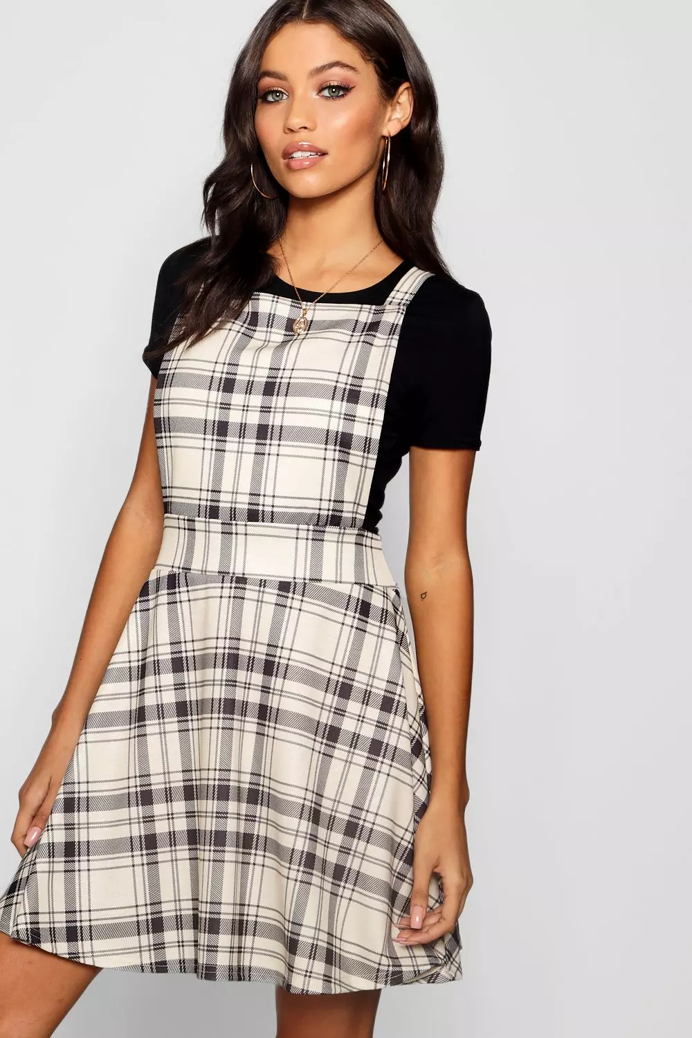 Jersey pinafore cheap dress ladies