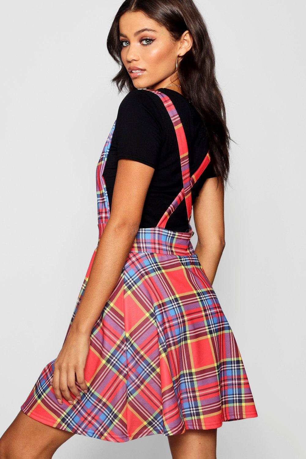 Jersey pinafore clearance skirt