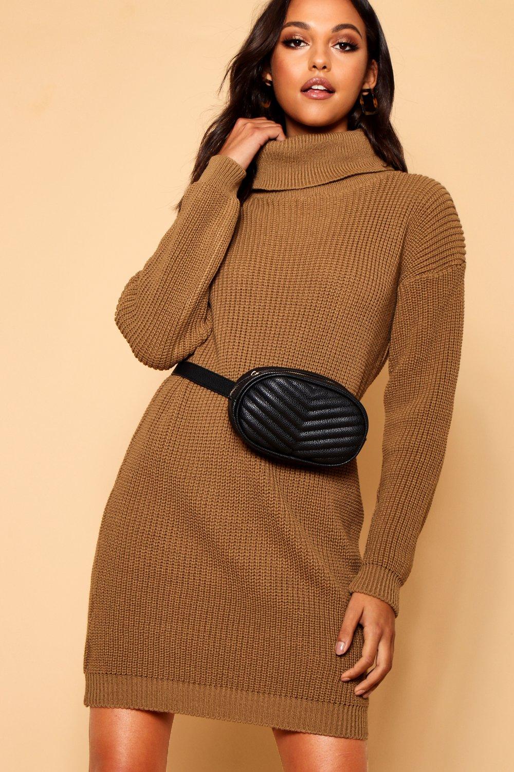 boohoo jumper dress