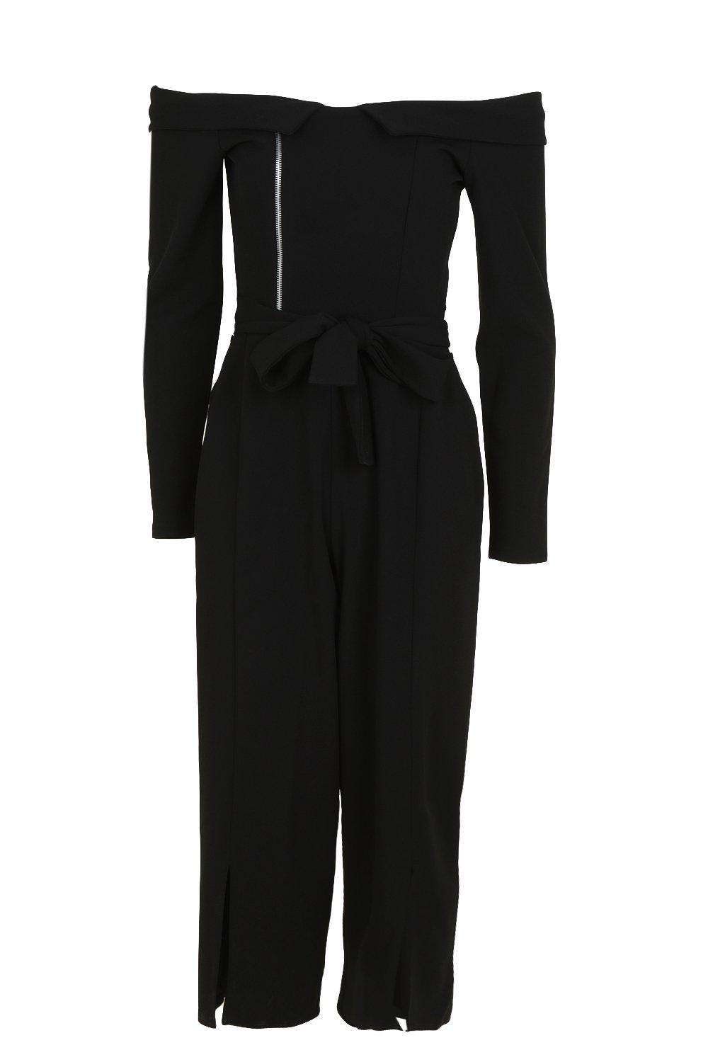 Graduate Fashion Week Biker Jumpsuits Schulterfreie Oberteile Boohoo