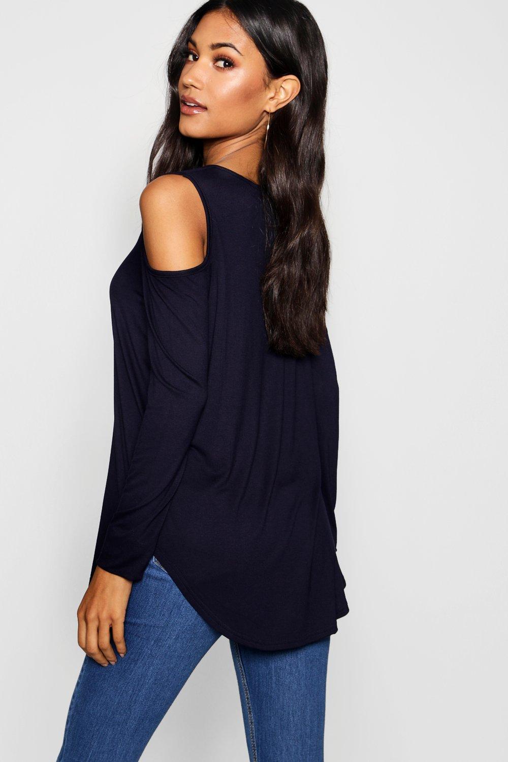 boohoo cold shoulder