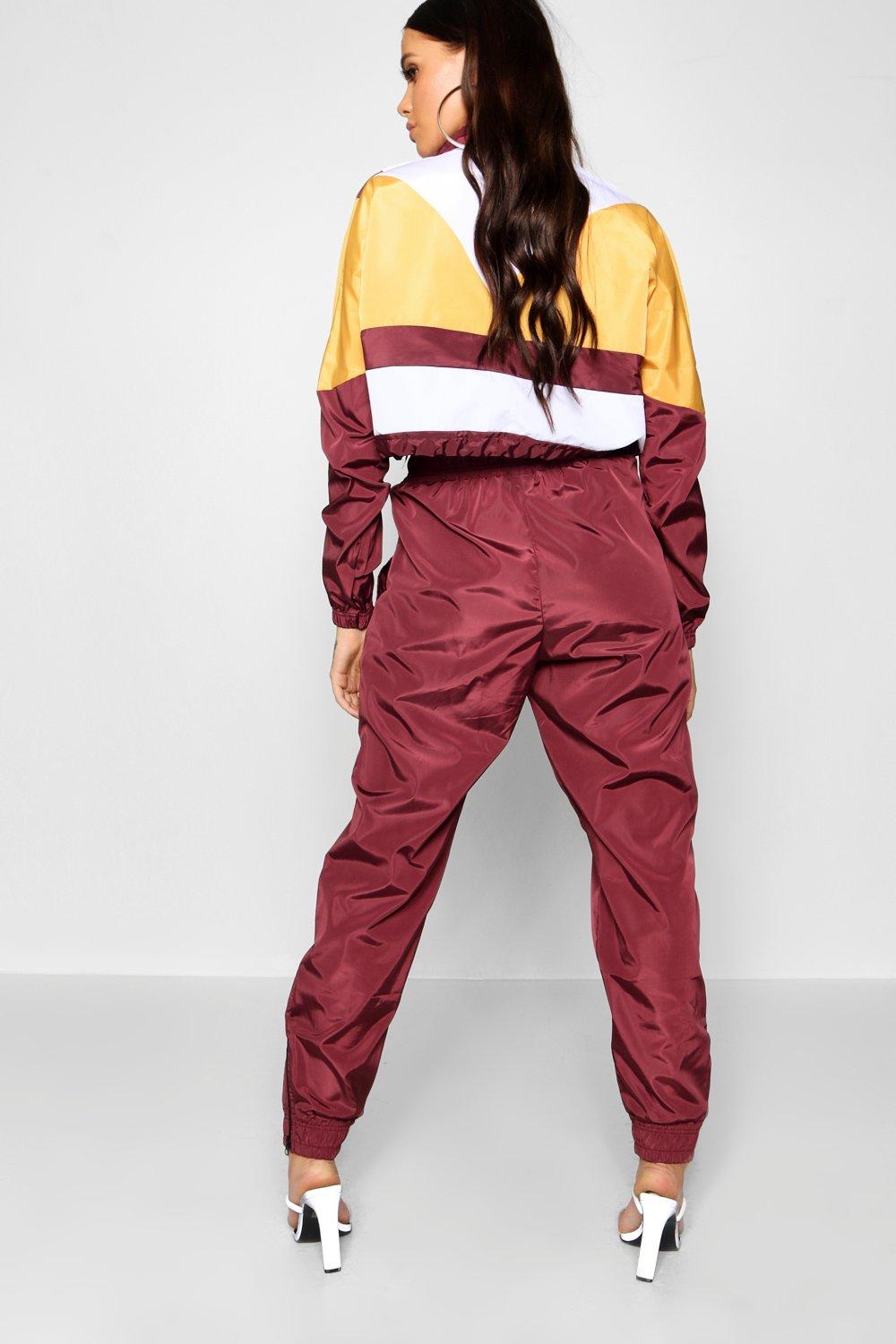 shell suit jogger