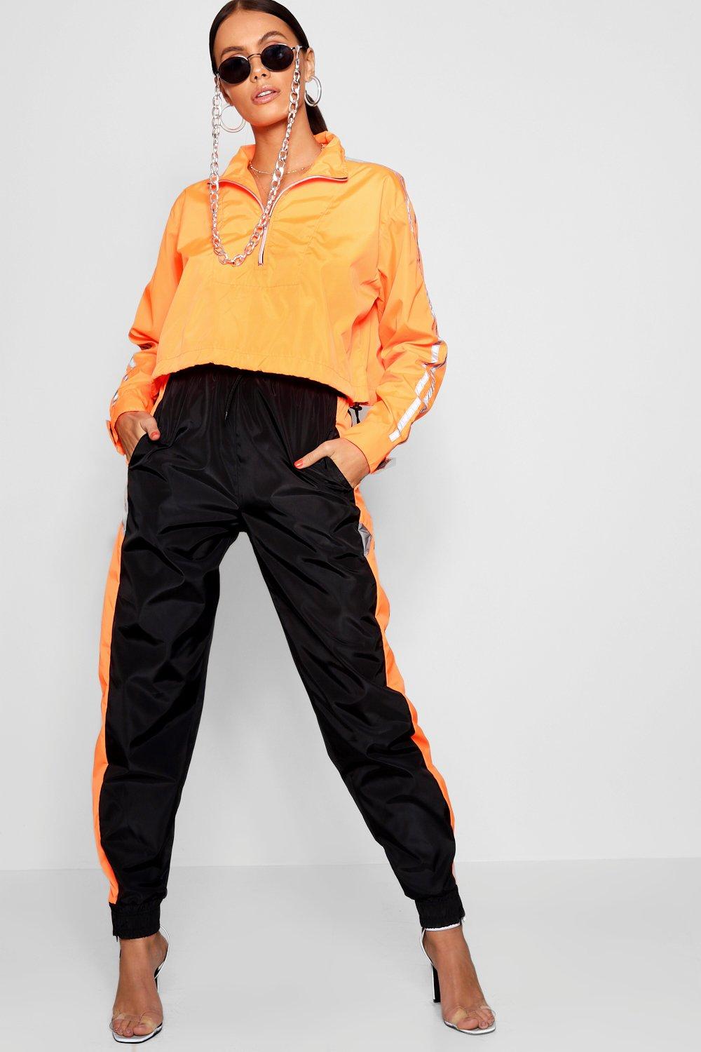 Shell suit joggers store womens