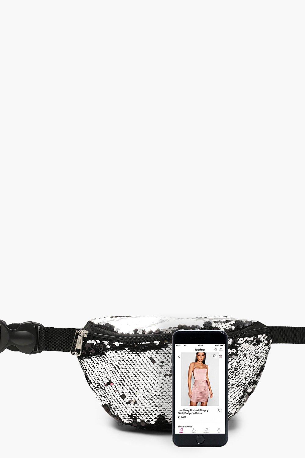 Metallic Sequin Bumbag