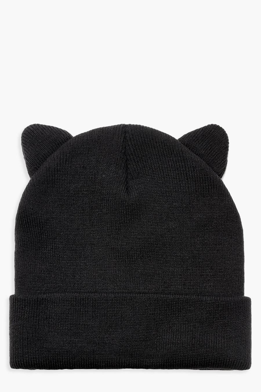 Halloween Detailed Cat Ear Beanie image number 1