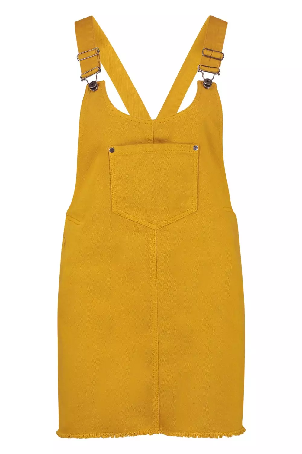 Mustard denim shop dress