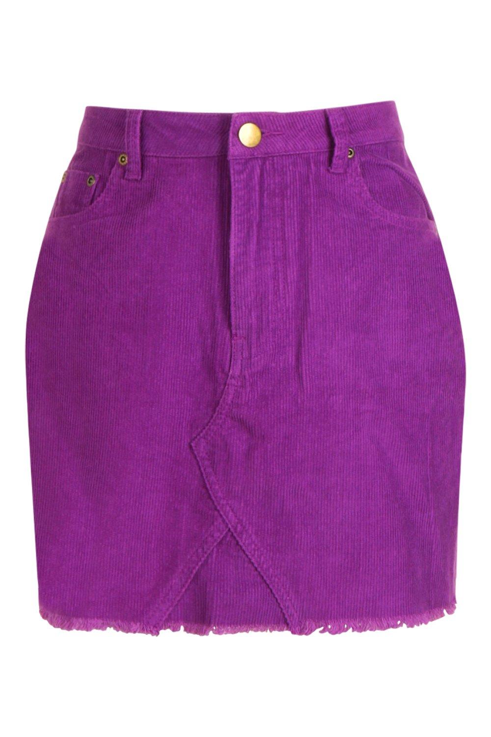 Lavender denim hot sale skirt