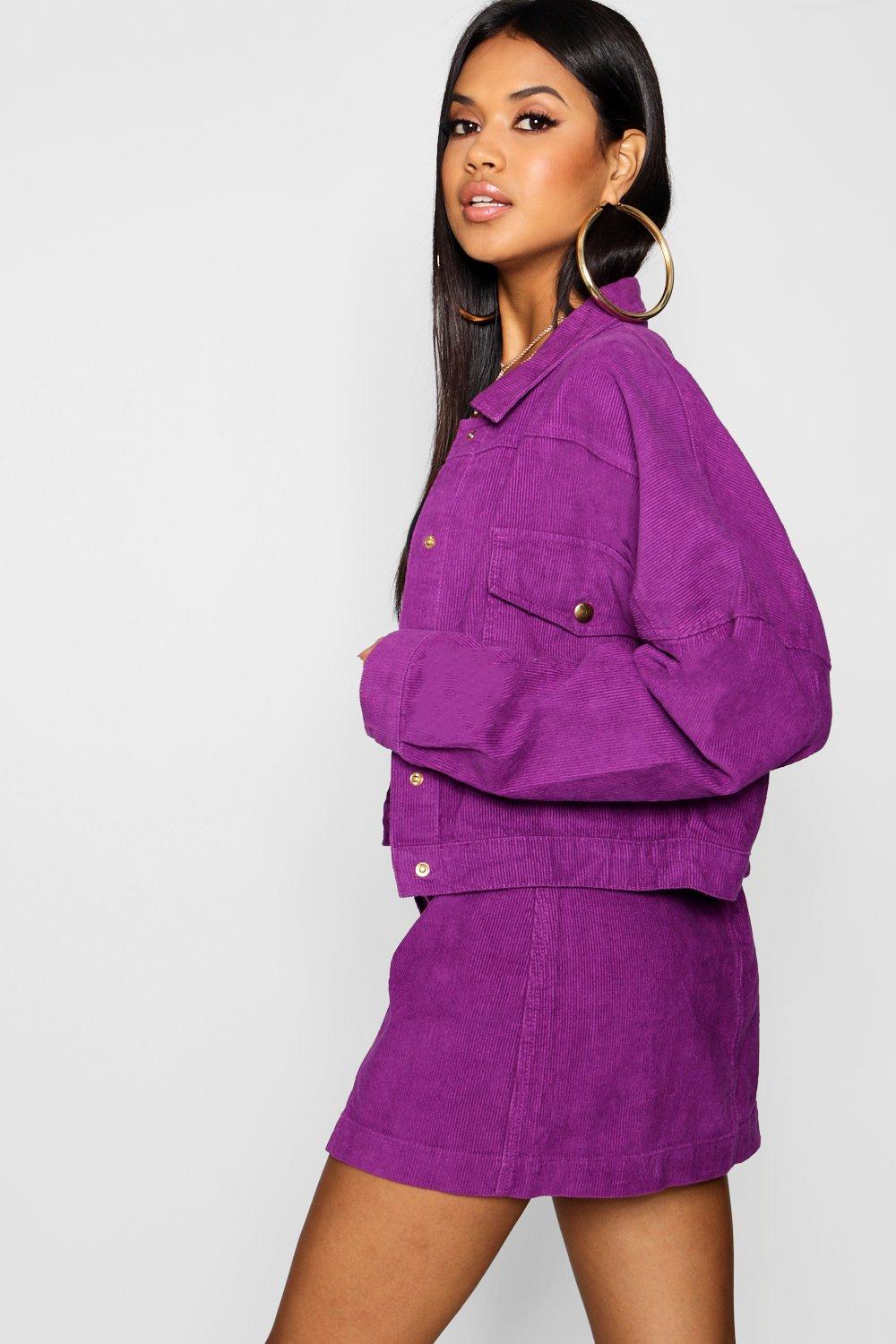 Veste courte oversize hot sale