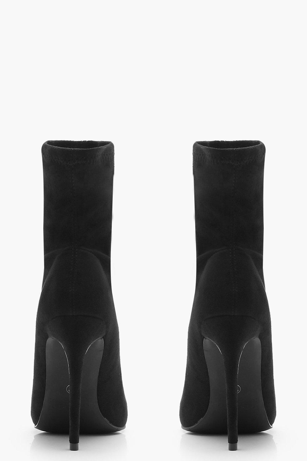 Pointy Sock Boots - Black – Haute & Rebellious