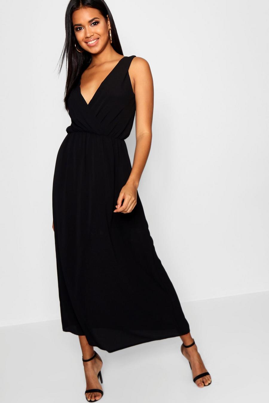 Woven Wrap Front Maxi Dress image number 1