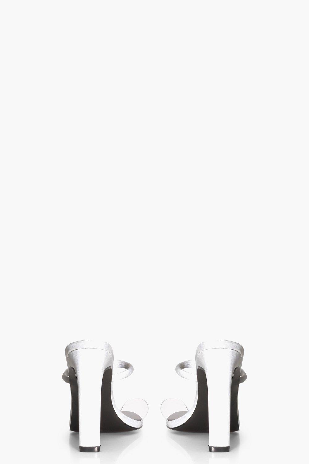 boohoo reflective heels