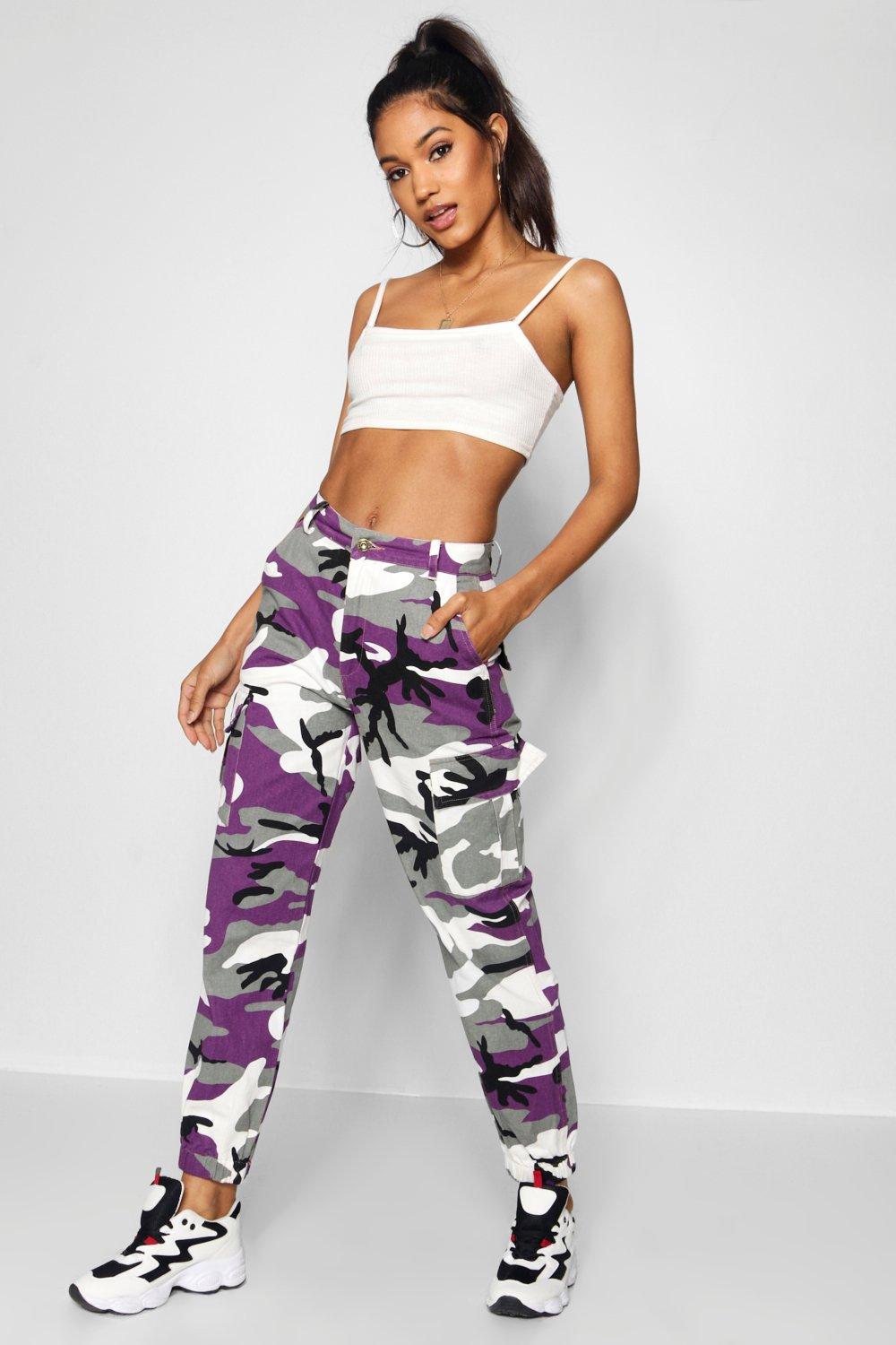 boohoo camo pants