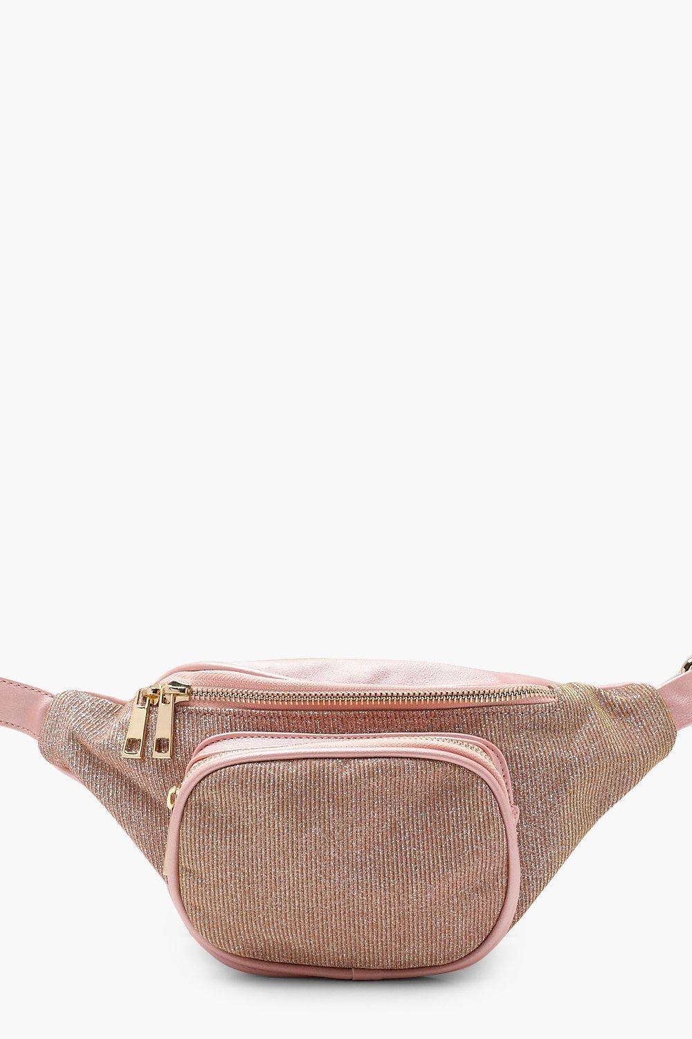 Pink Glitter Fanny Pack