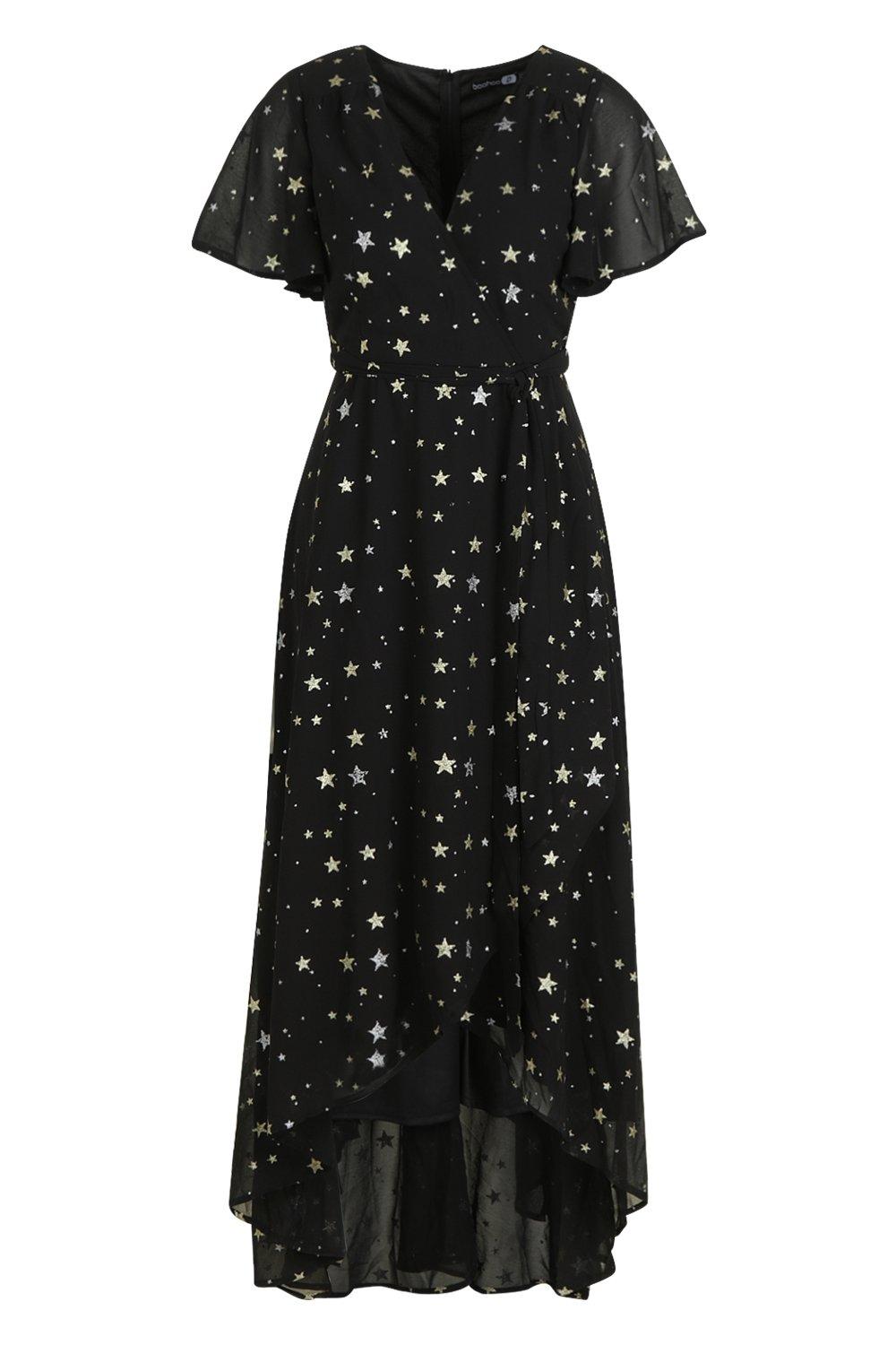 boohoo star dress