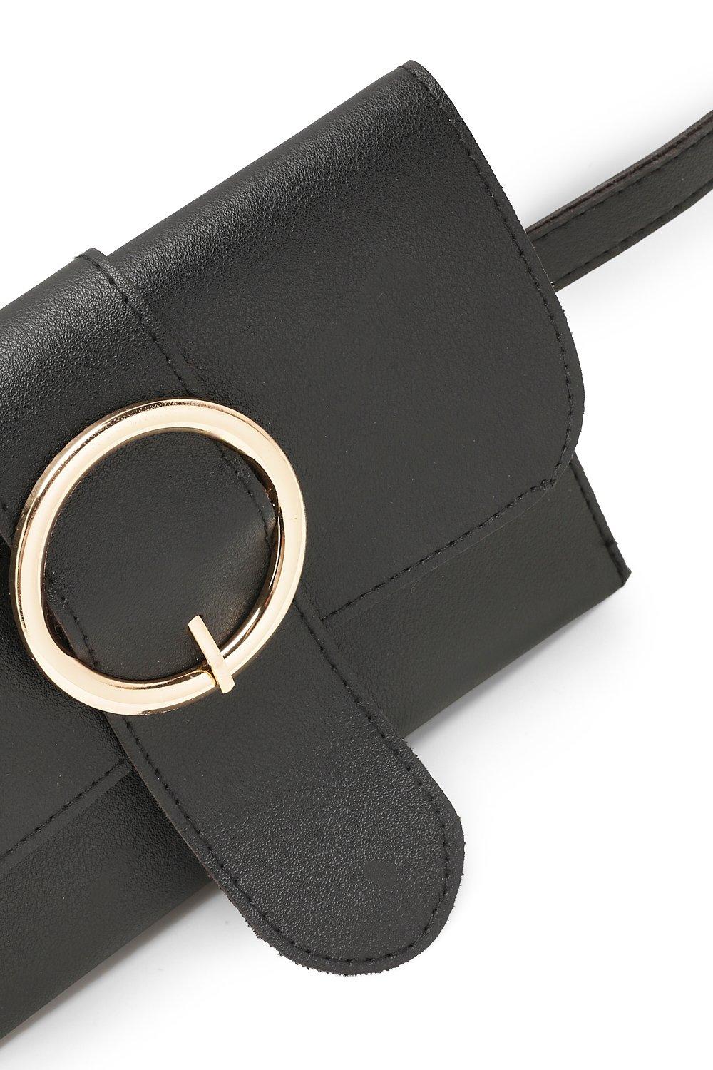 Circle Buckle Belt Bag