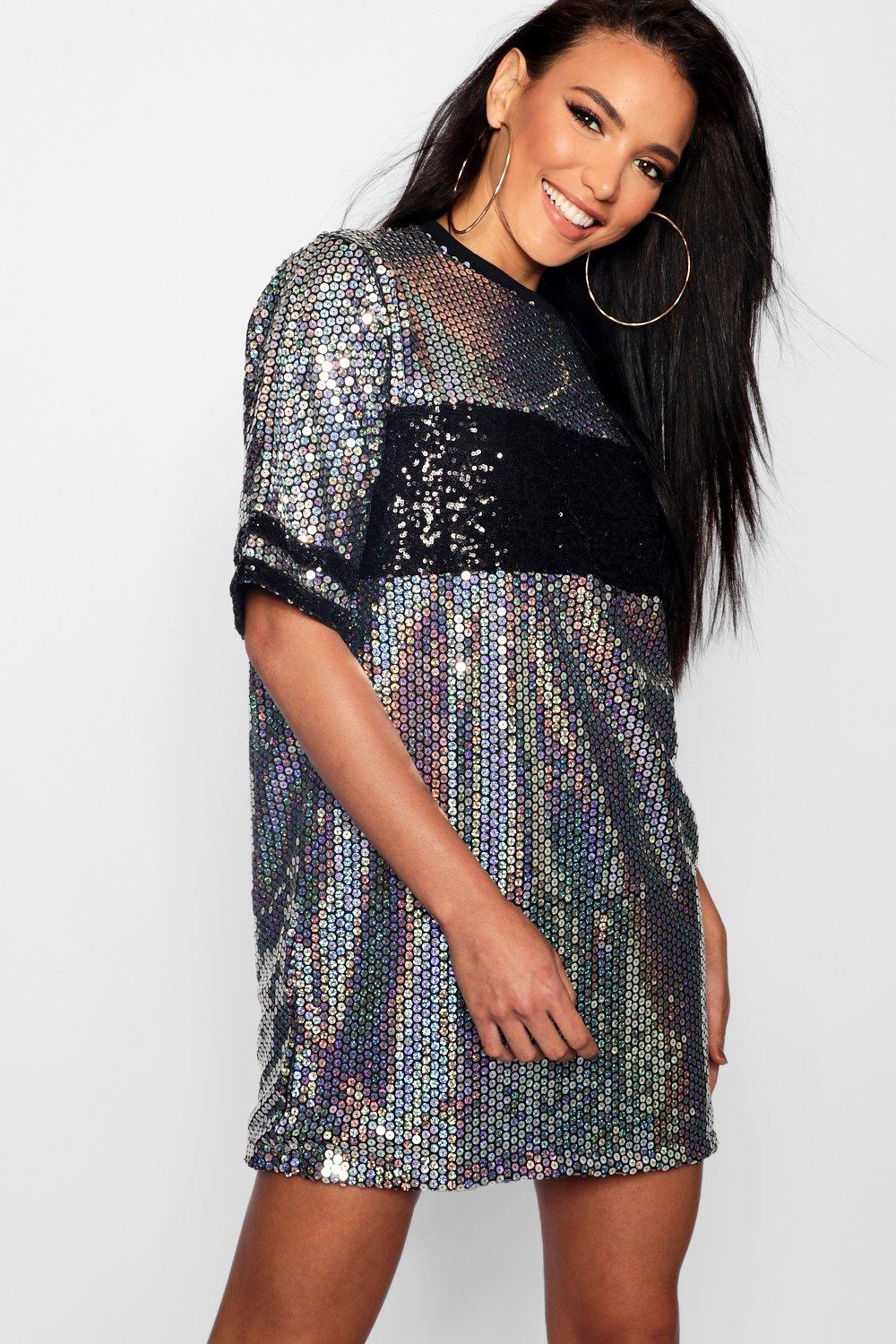 t shirt sparkly dress