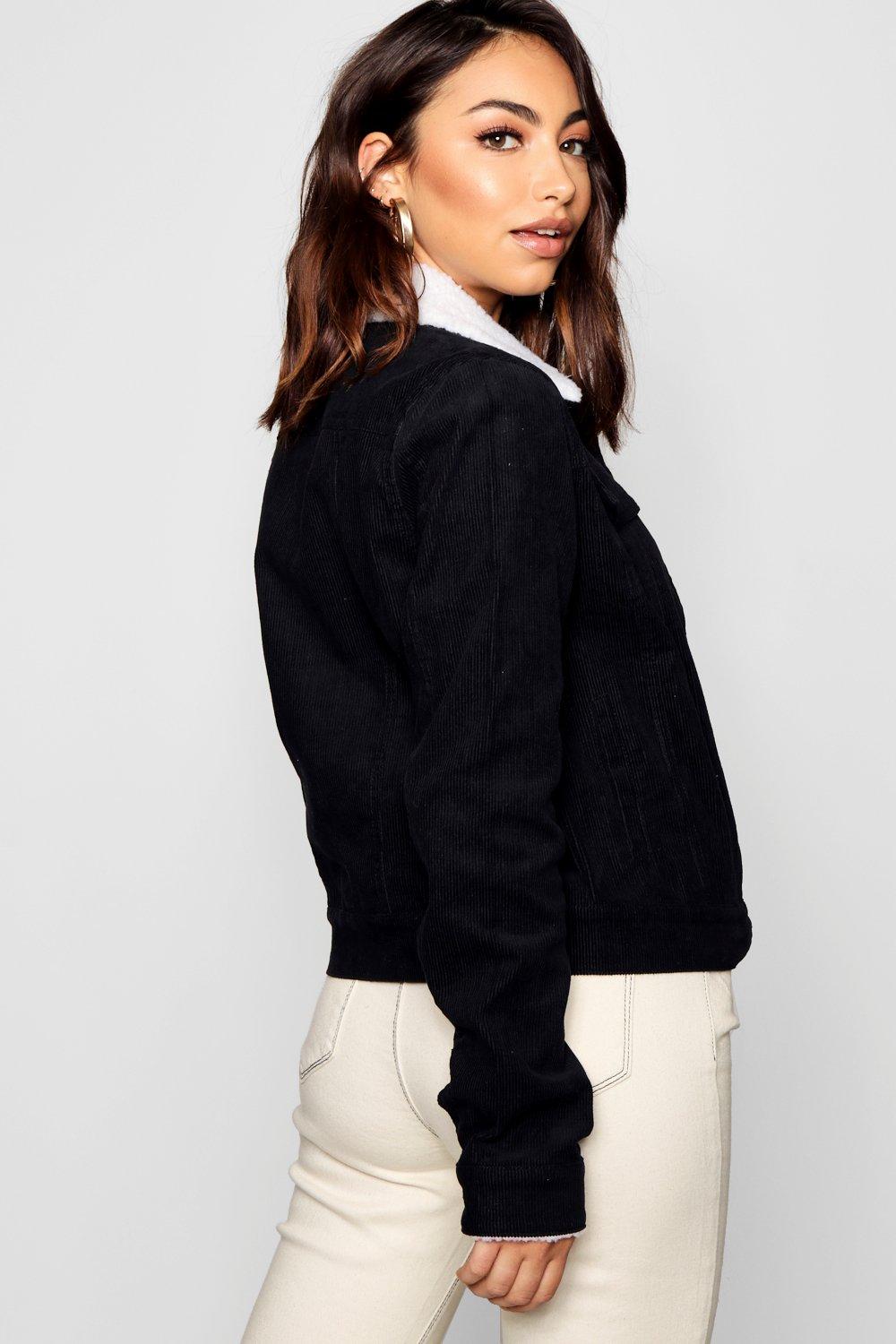 Borg bomber jacket on sale womens