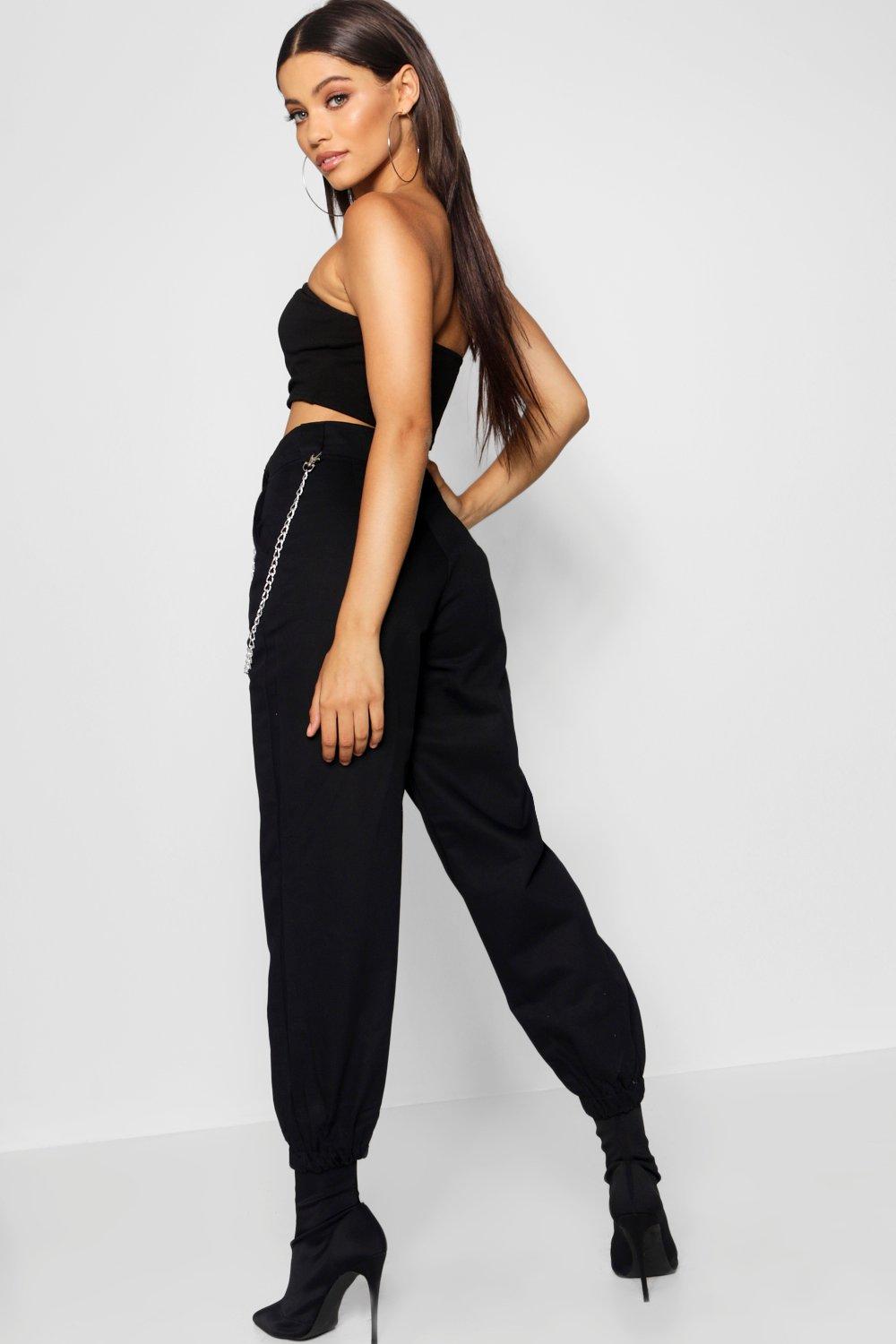 Chain Trim Cargo Pants Chain Trim Cargo Pants