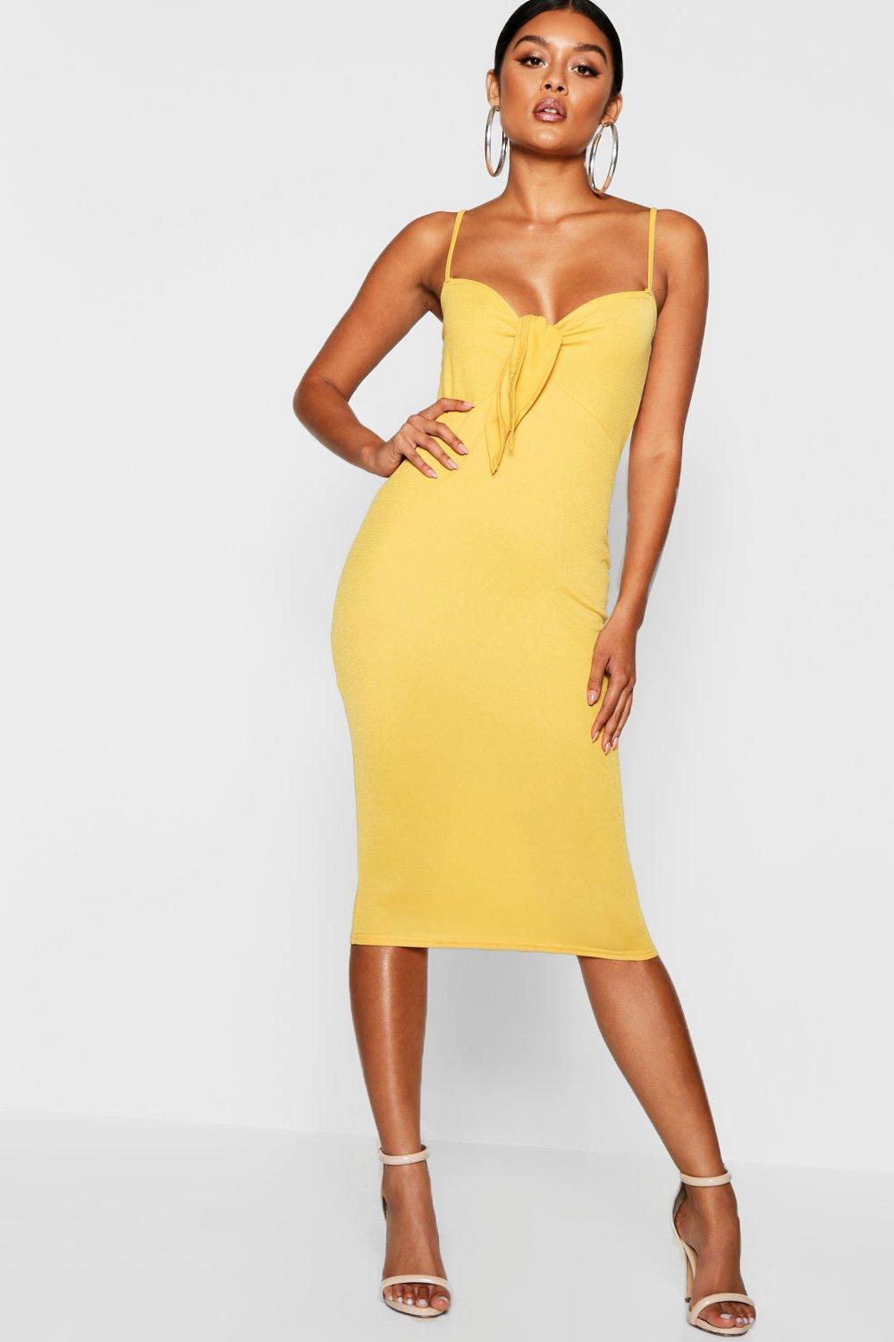 mustard midi dress uk