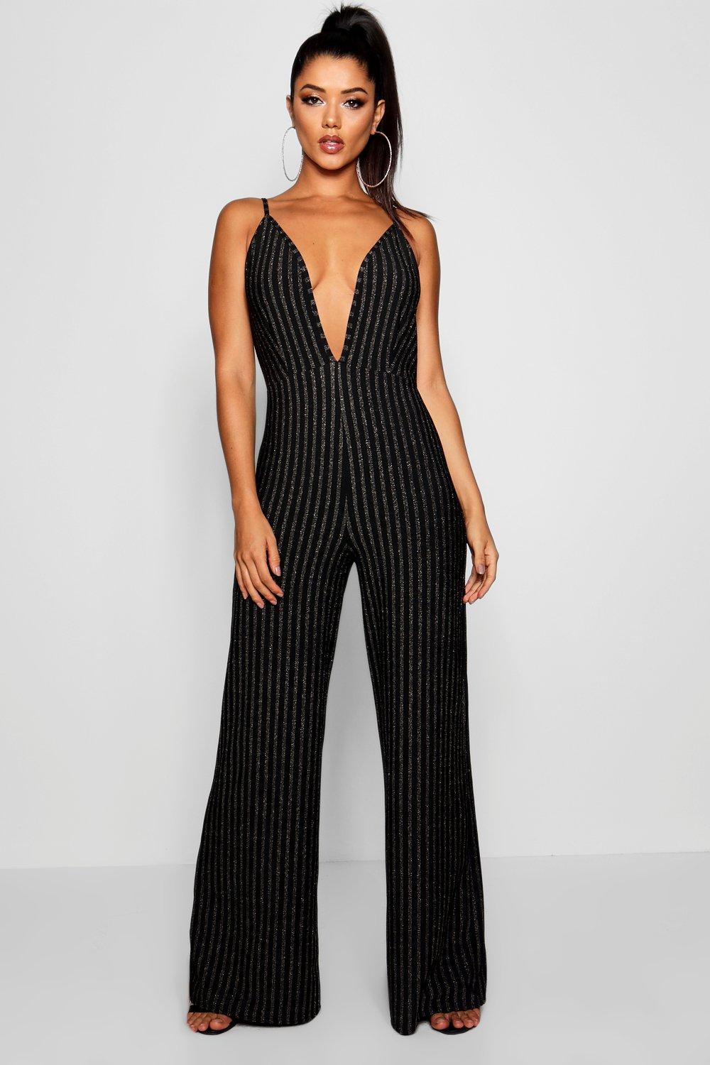 plunge jumpsuit