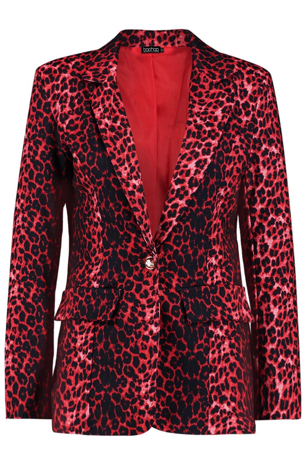 Veste longue best sale leopard femme