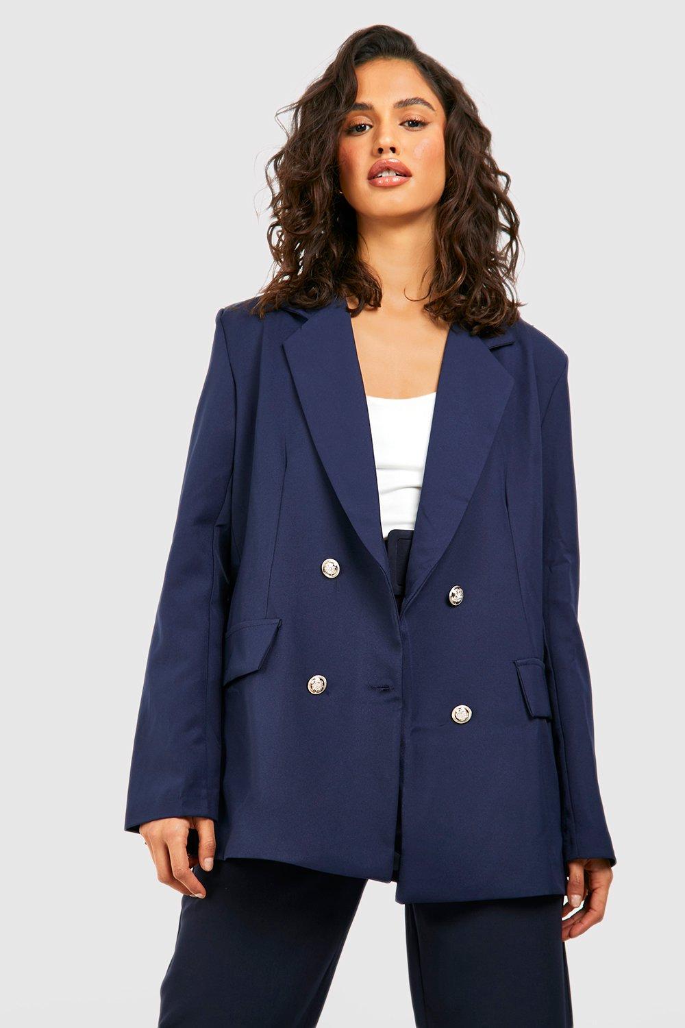 navy military jacket womens