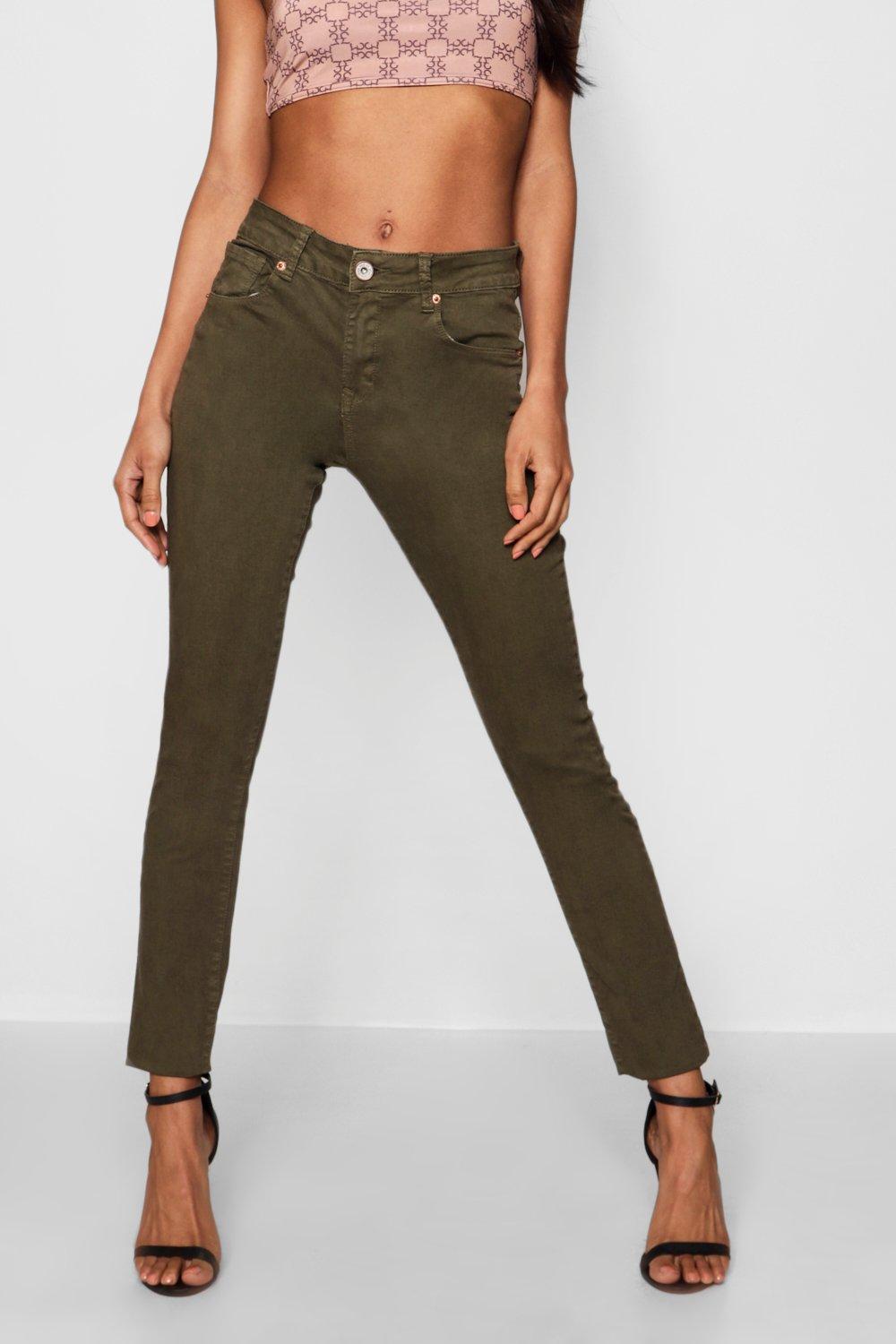 khaki denim jeans