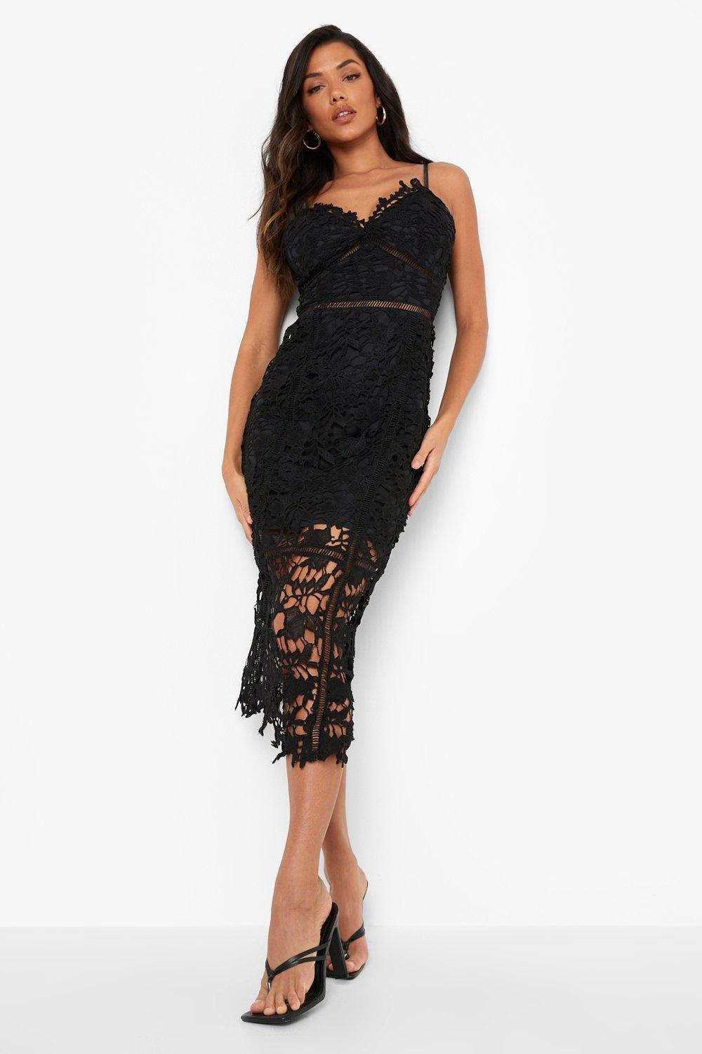 Boohoo open 2024 back dress