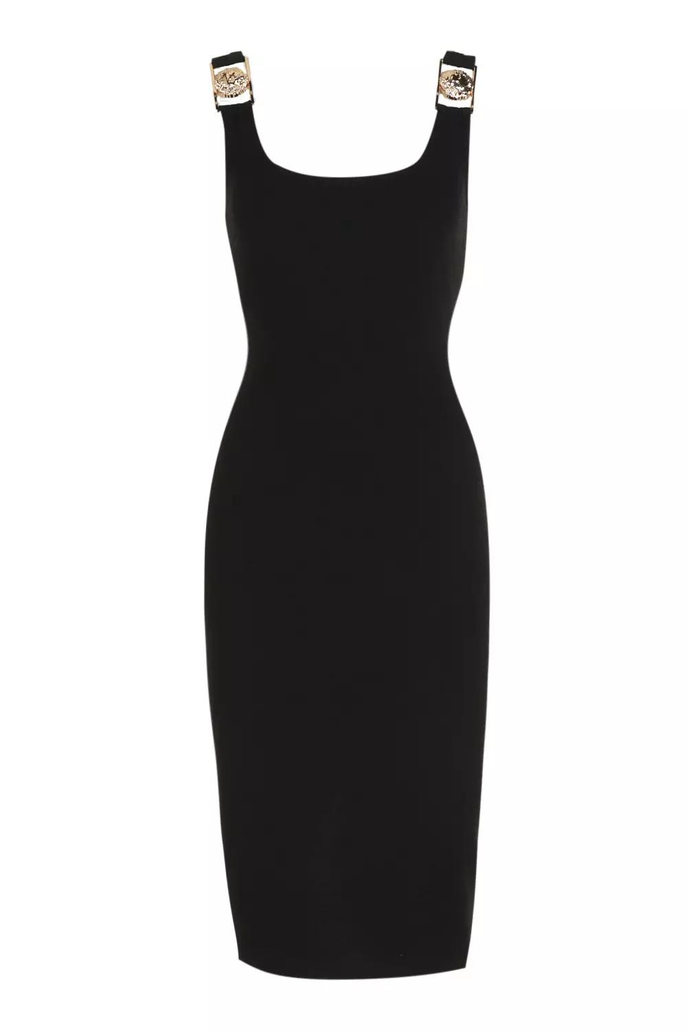 Boohoo lion 2025 emblem midi dress