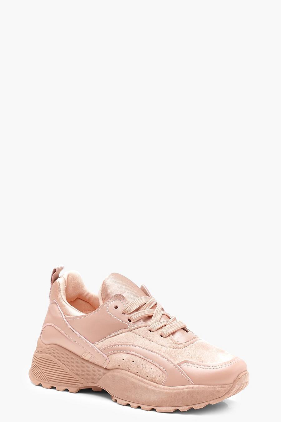 Blush Chunky Trainers image number 1