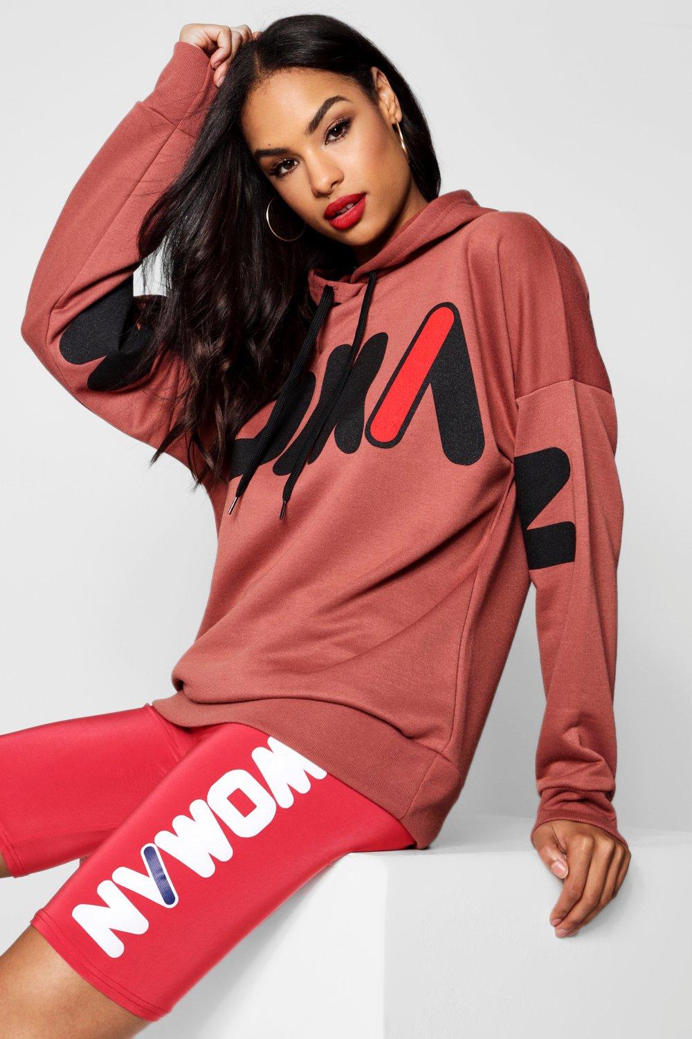 boohoo woman hoodie