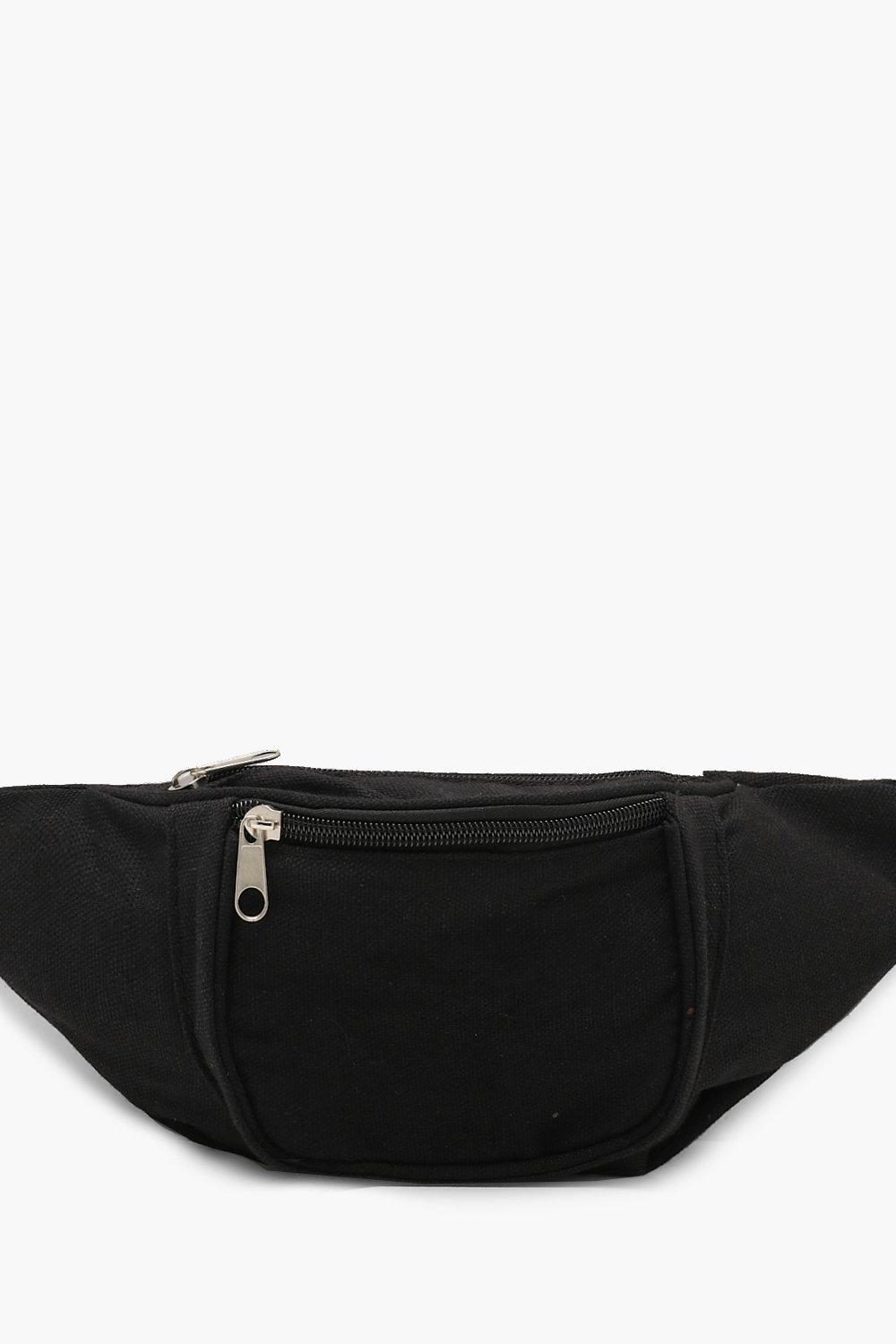 Fabric Multi Pocket Bum Bag boohoo