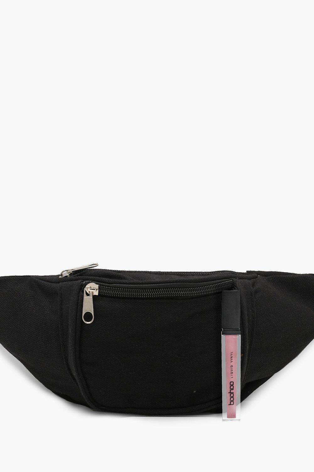 Fabric Multi Pocket Fanny Pack boohoo