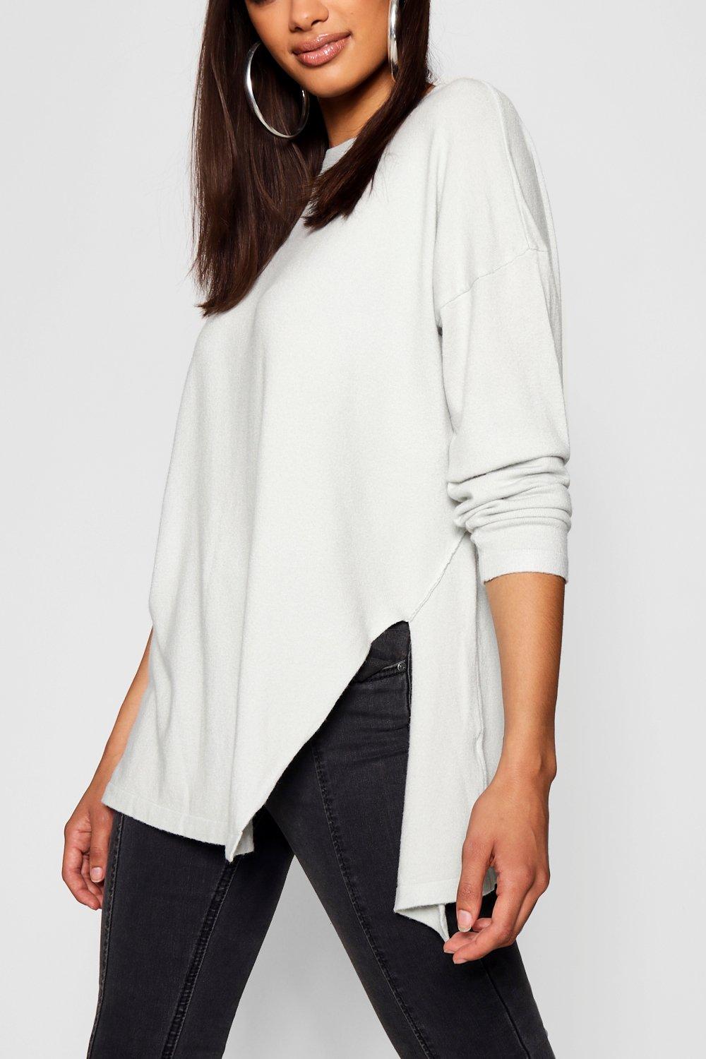 oversized knitted top
