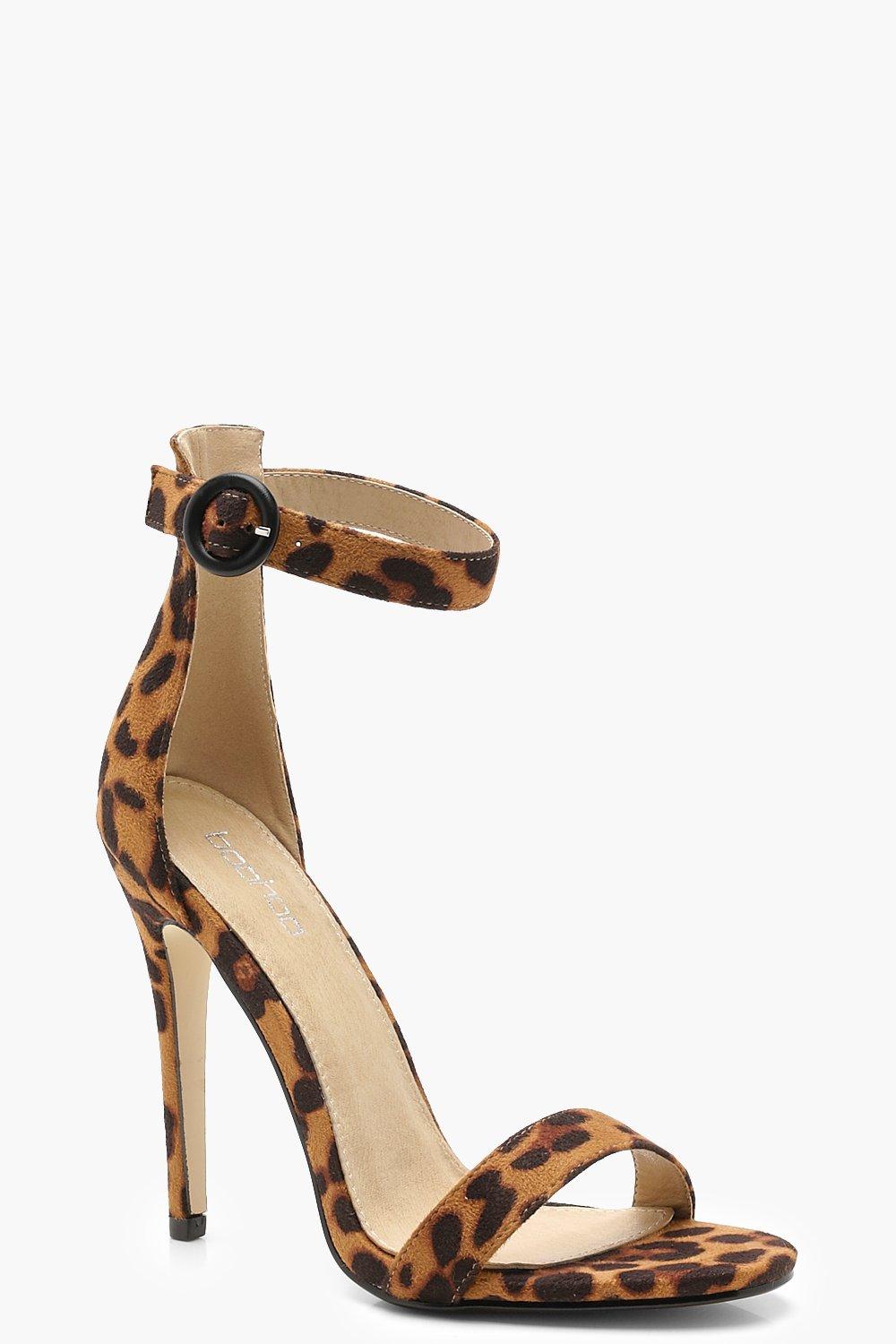 chaussure talon leopard