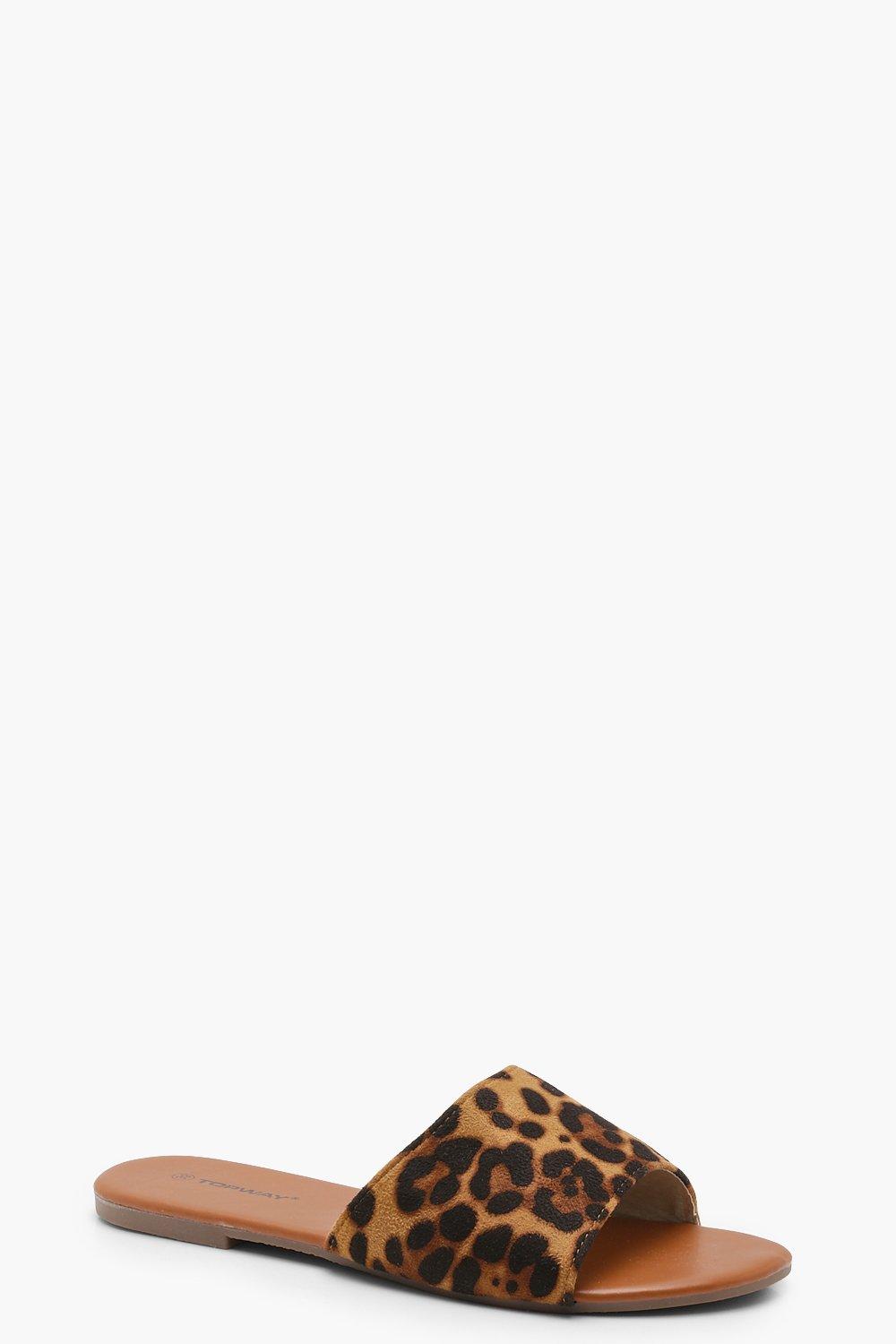 mule leopard homme