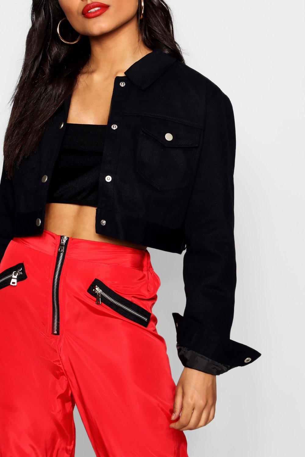 Super Cropped Utility Jacket