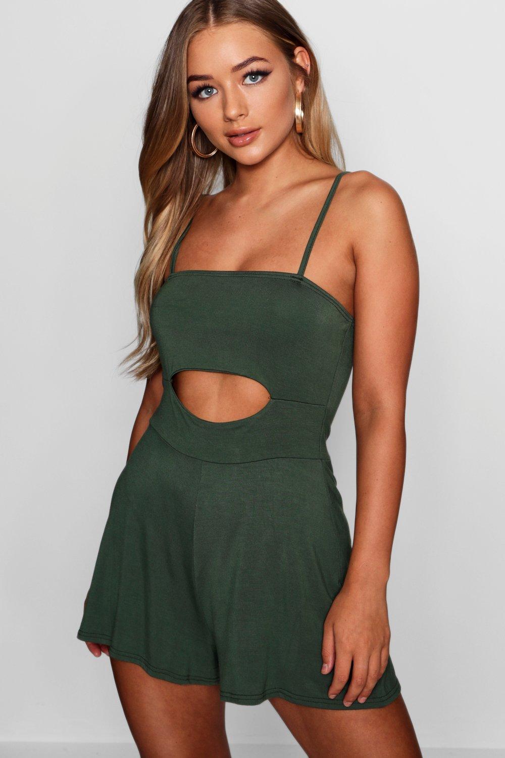 underboob playsuit