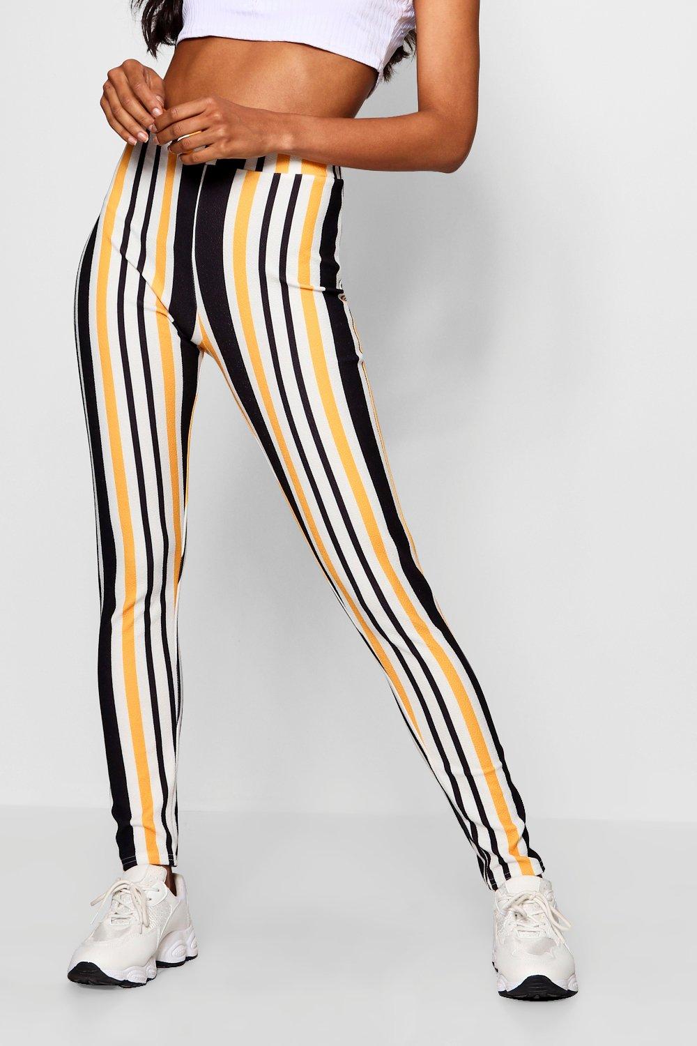 Striped skinny trousers hotsell