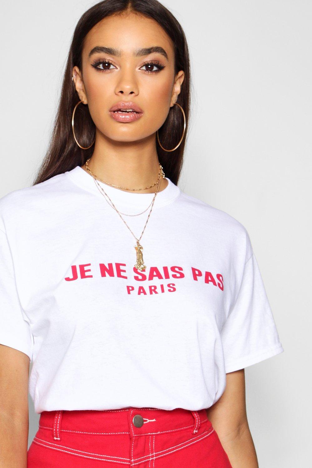 Je ne best sale sais pas shirt