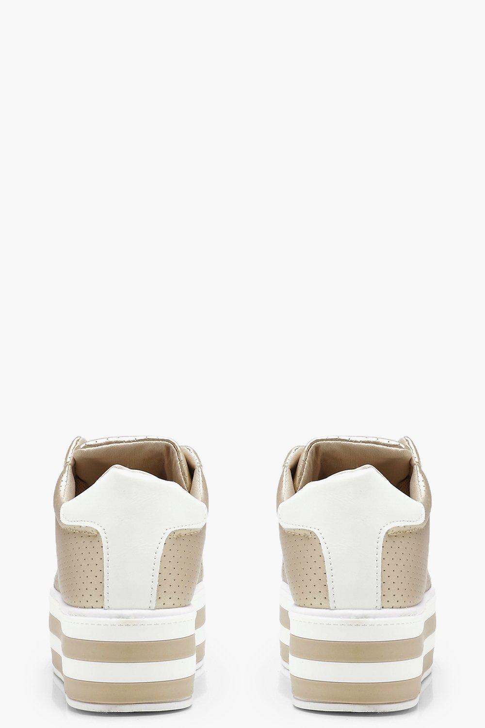 Boohoo store platform trainers