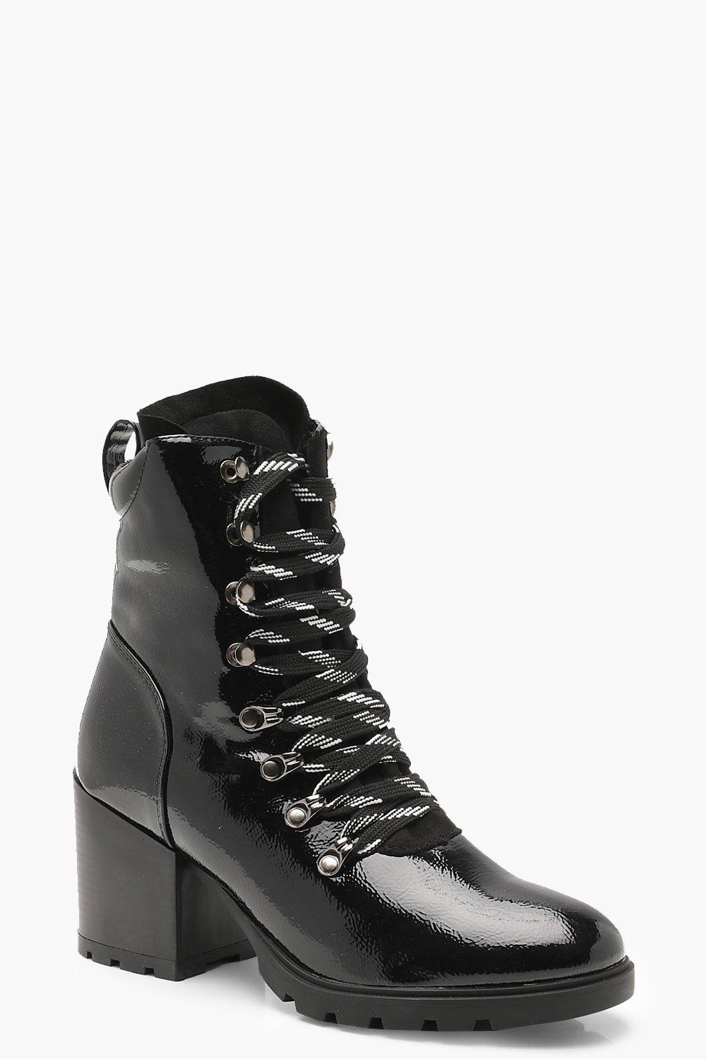 boohoo combat boots