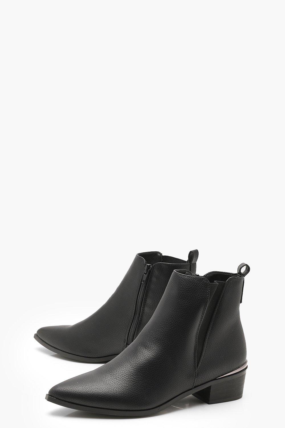 Bottines chelsea pointues outlet femme