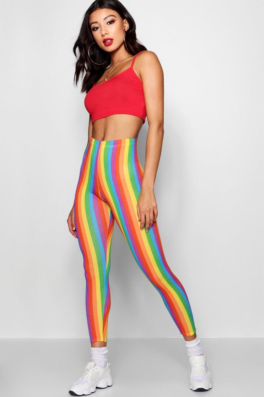 Multi Rainbow Leggings image number 1