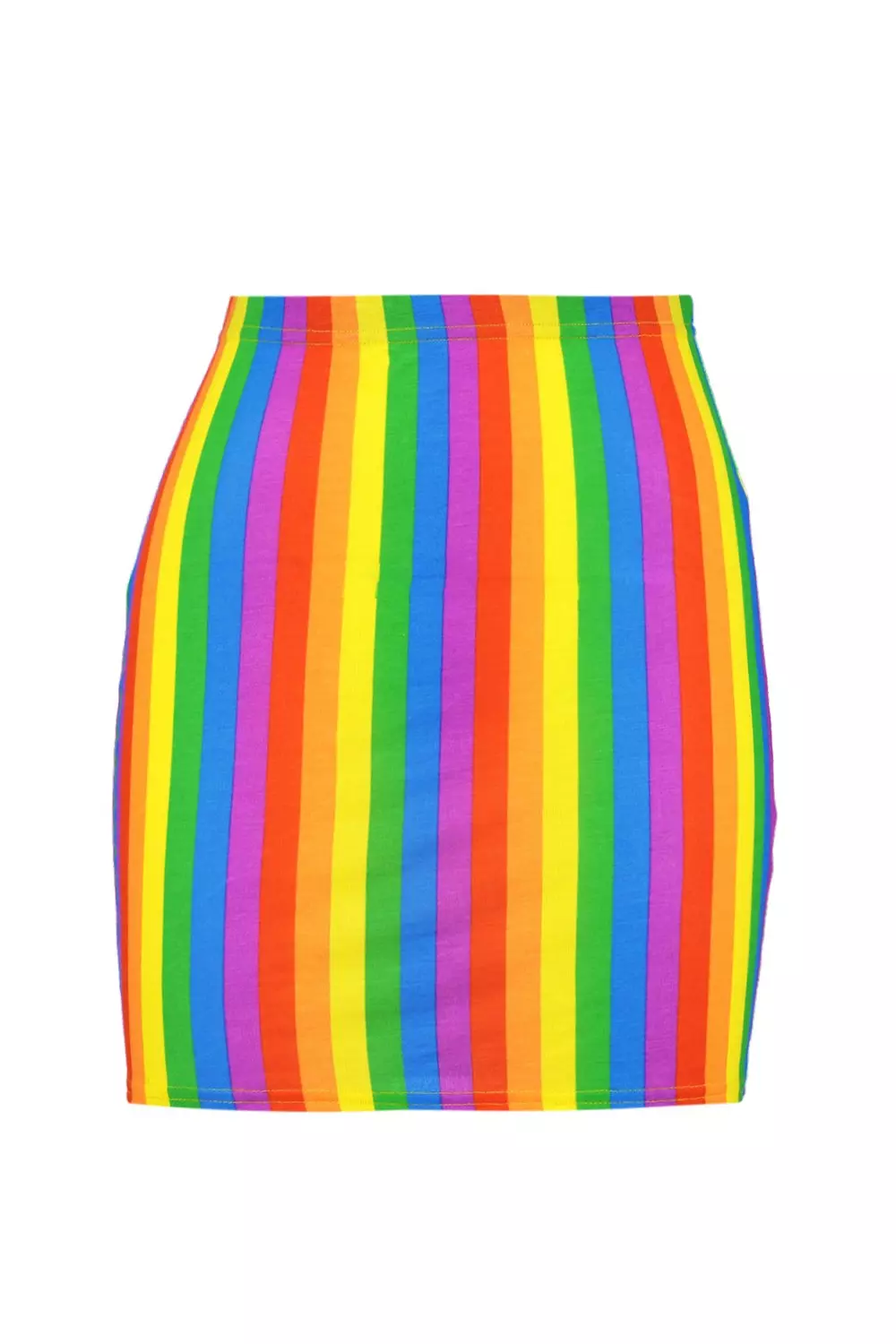 Rainbow bodycon sale skirt