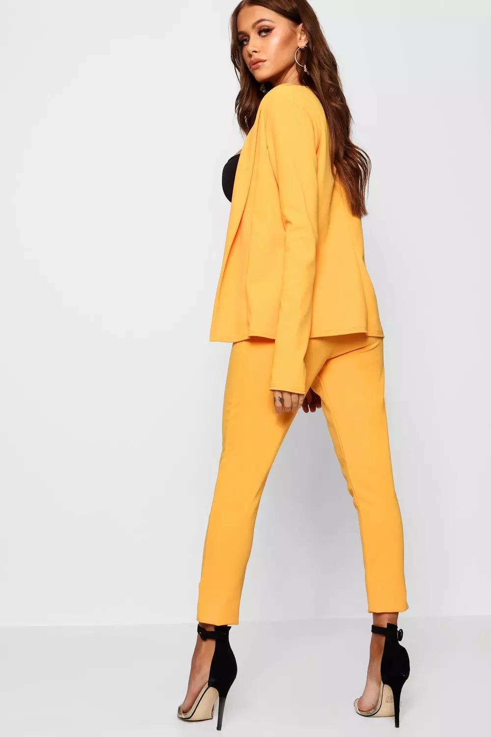 Boohoo yellow clearance suit