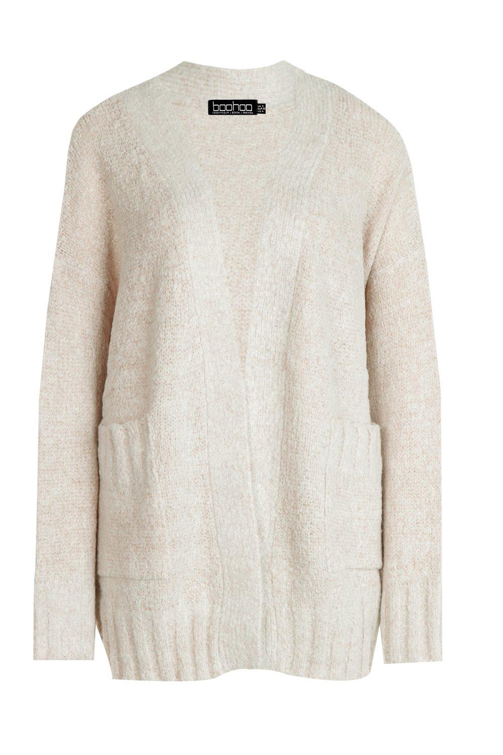 chunky boxy cardigan
