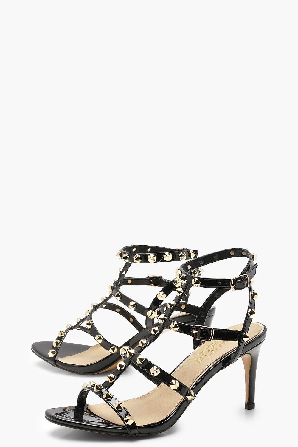 Caged on sale kitten heels